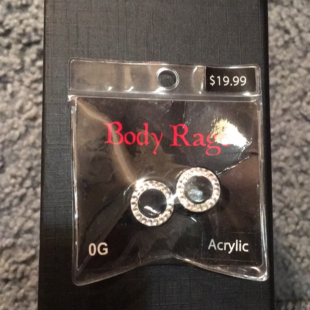 Size 0 acrylic plugs